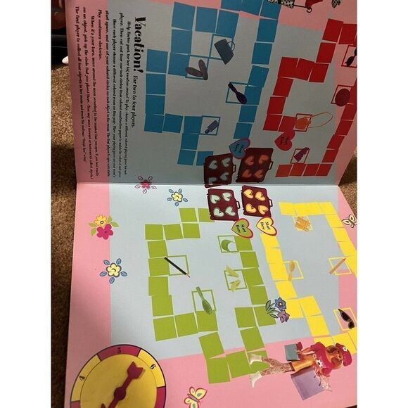 Rare Vintage Barbie Big Game Book 1997 by Golden Books - Picture 10 of 10